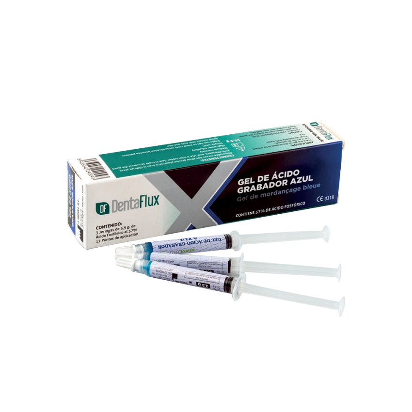 ÁCIDO DENTAFLUX AZUL 3X3.